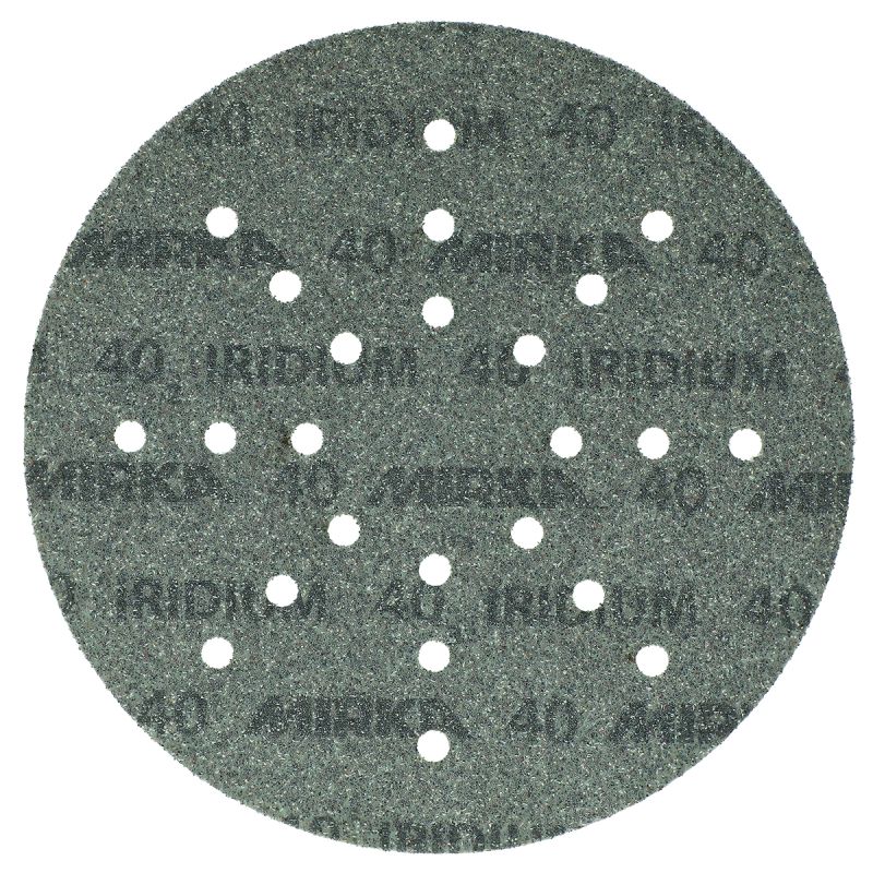 Mirka IRIDIUM 225mm Grip 24L 80, 25/pack | beschicht.com